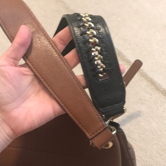 Calvin Klein luggage leather bag